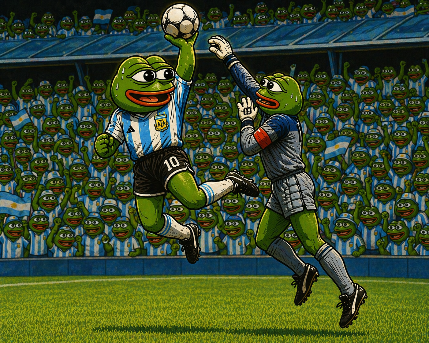 Pepe Maradona Hand of God