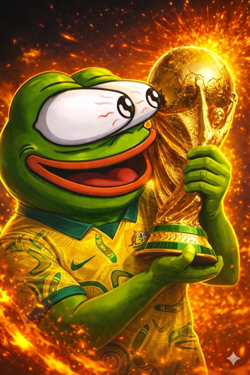 Pepe Australia sticker