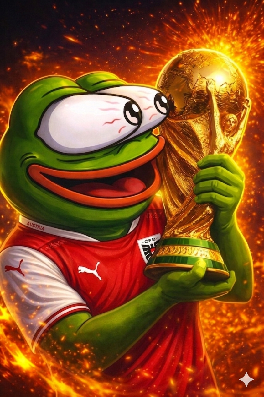 Pepe Austria sticker