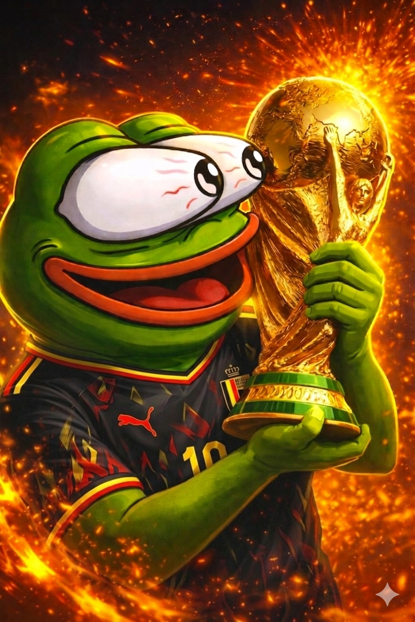Pepe Belgium sticker
