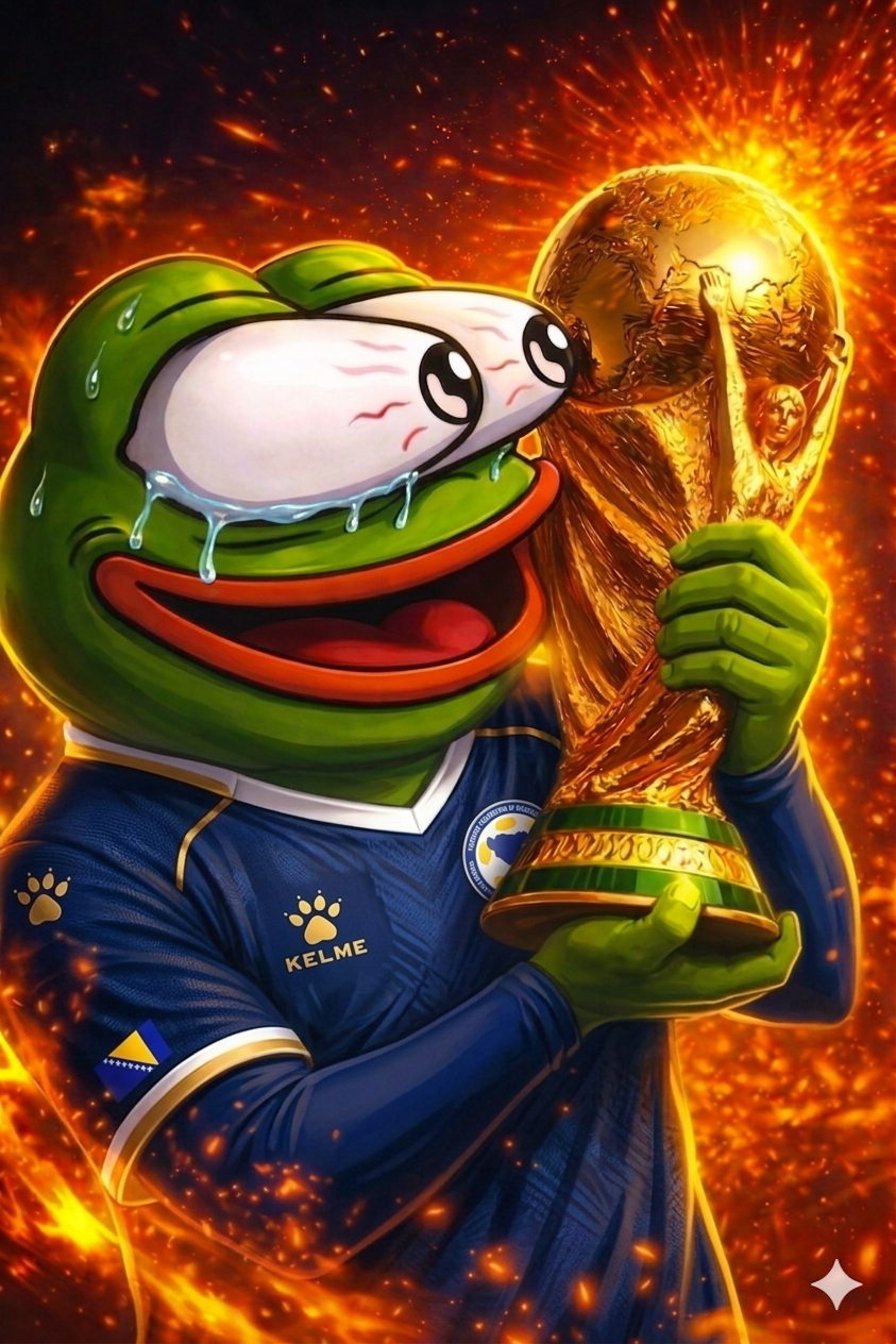 Pepe Bosnia & Herzegovina sticker