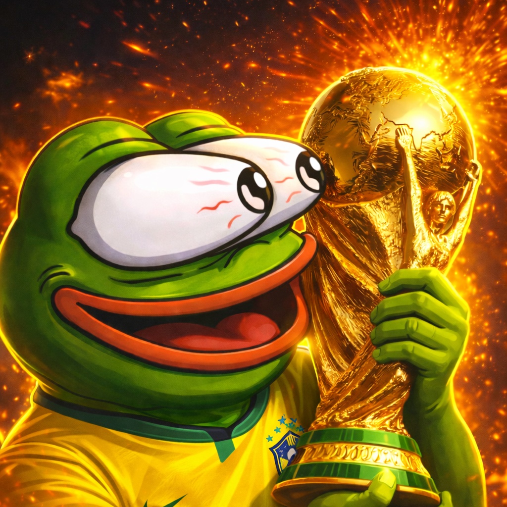 Pepe Brazil sticker