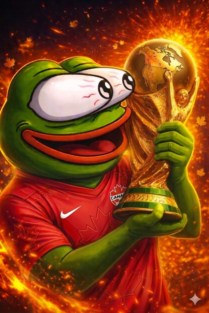 Pepe Canada sticker