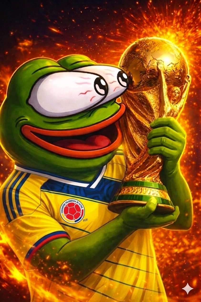 Pepe Colombia sticker