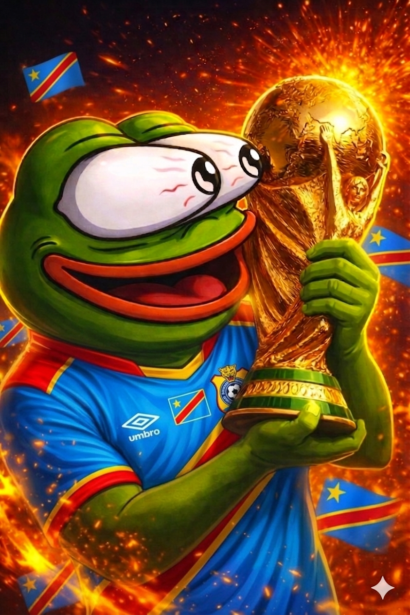 Pepe DR Congo sticker