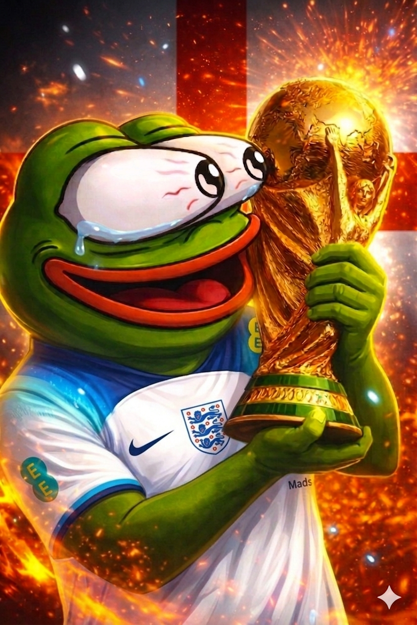 Pepe England sticker