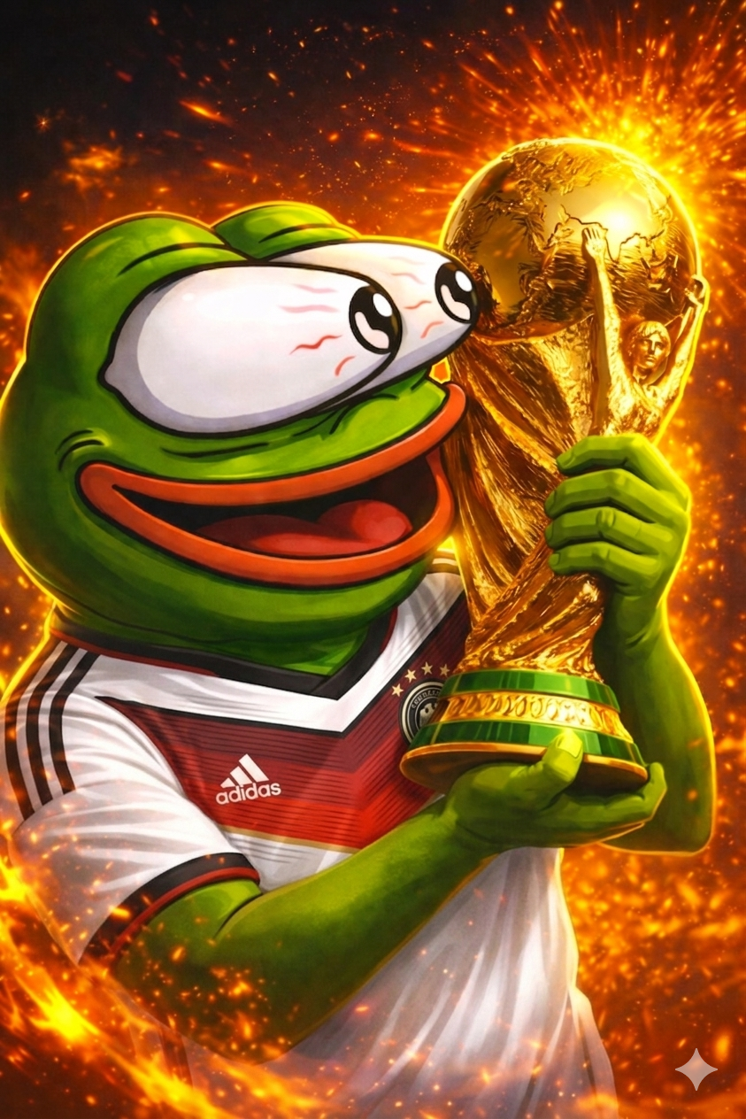 Pepe Germany sticker