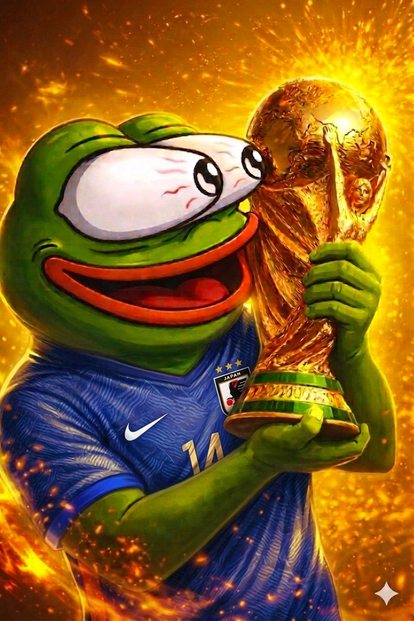 Pepe Japan sticker