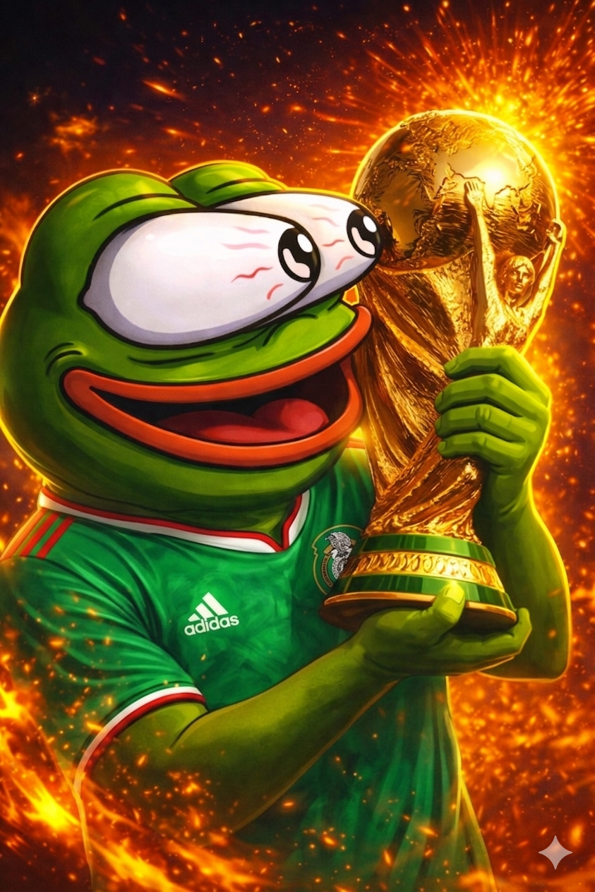 Pepe Mexico sticker