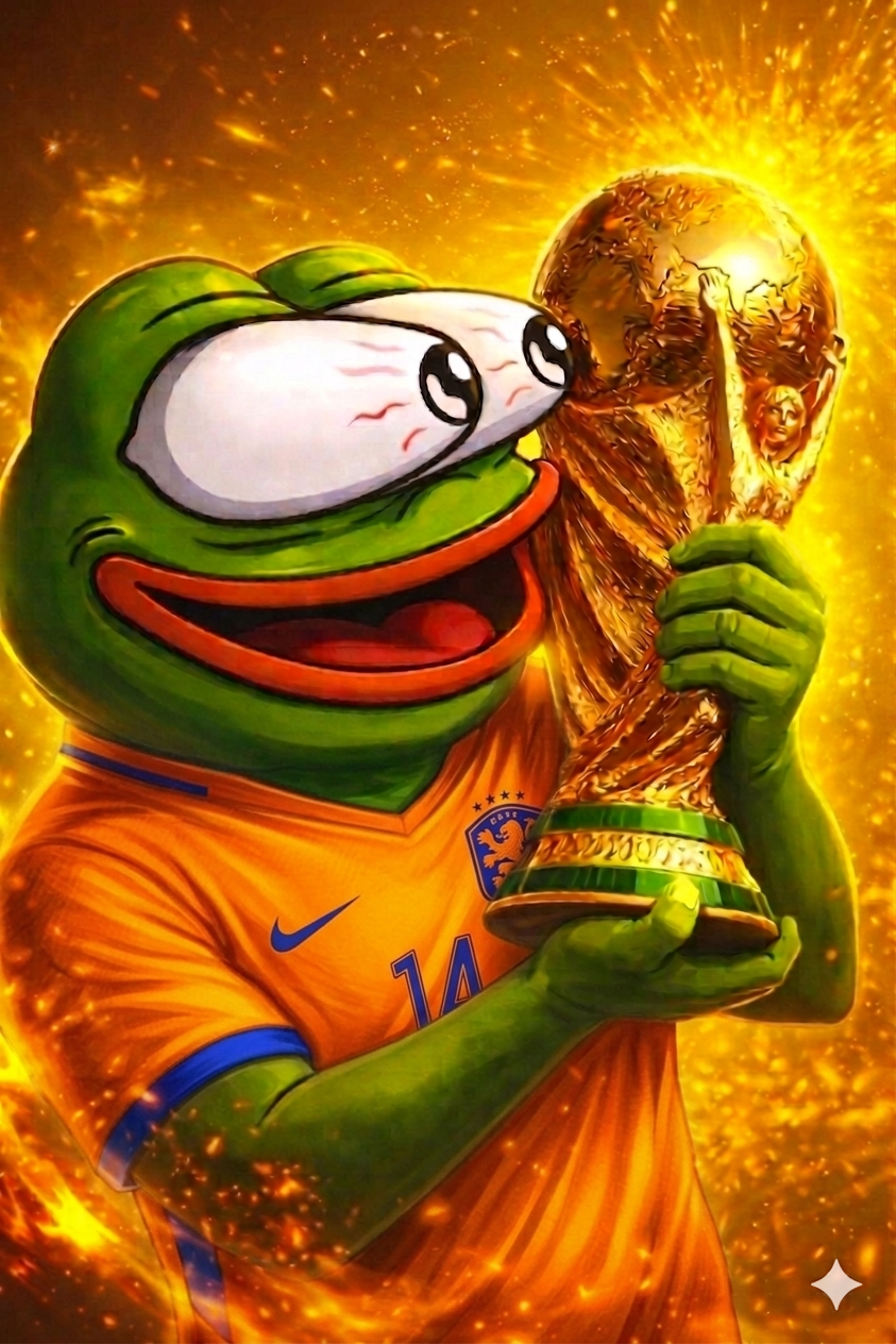 Pepe Netherlands sticker