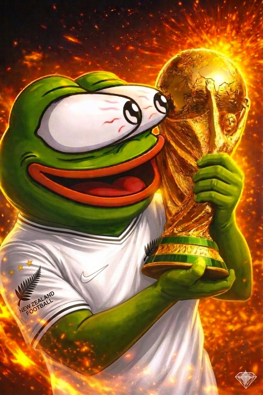 Pepe New Zealand sticker
