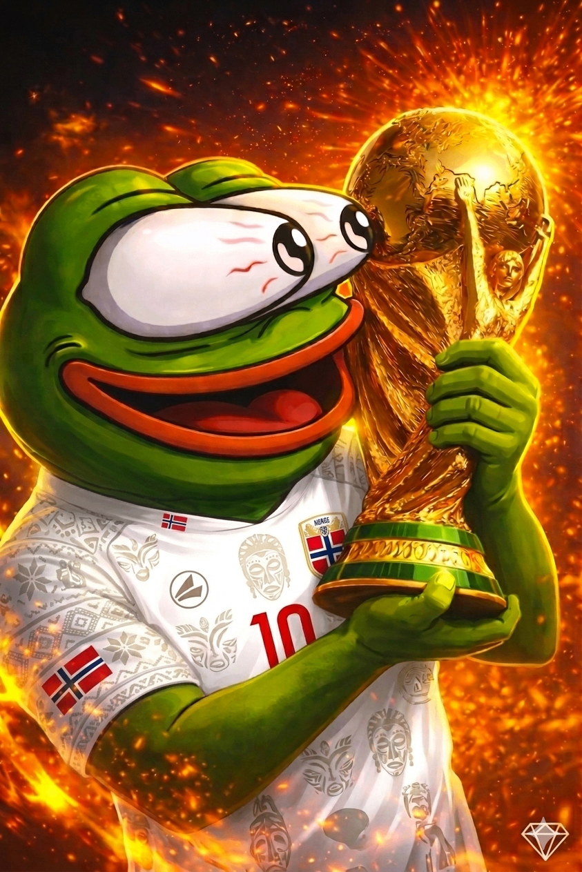 Pepe Norway sticker