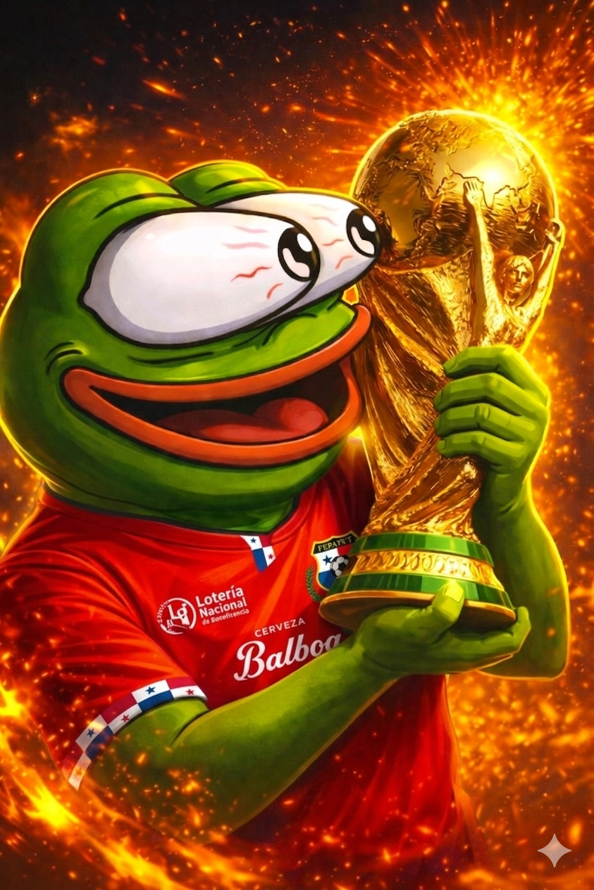 Pepe Panama sticker