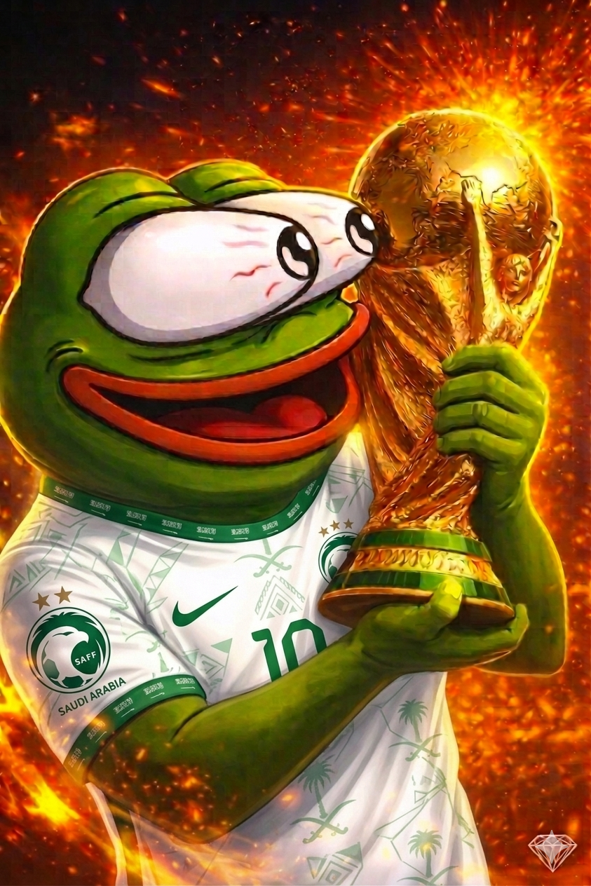 Pepe Saudi Arabia sticker