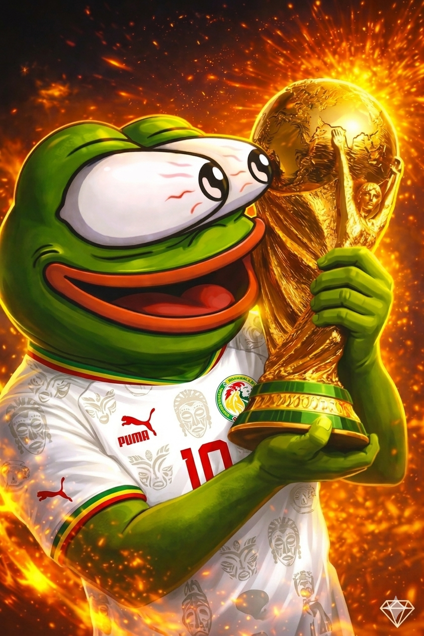 Pepe Senegal sticker