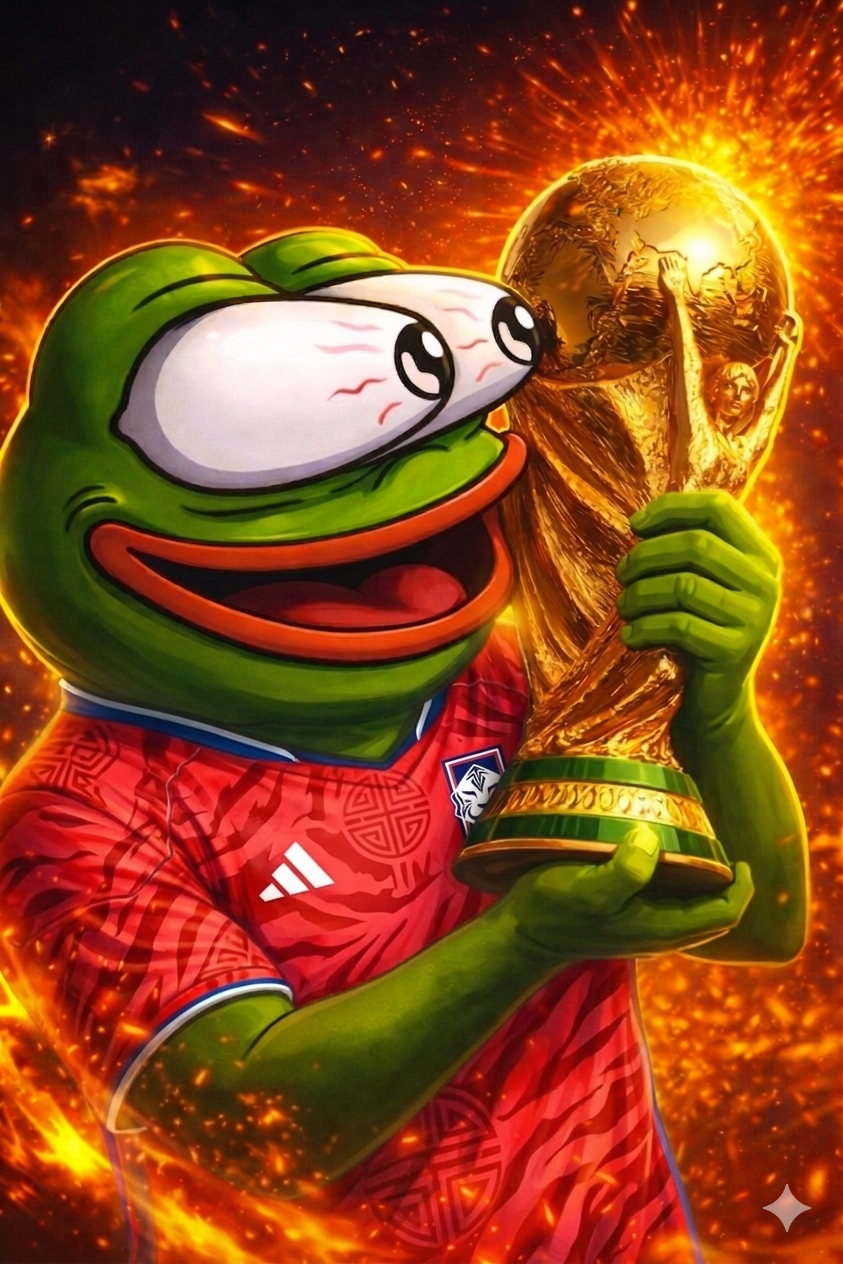 Pepe South Korea sticker