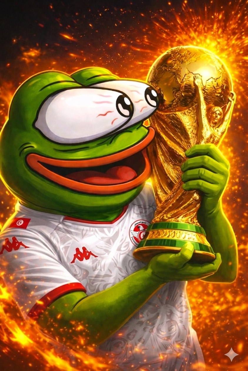 Pepe Tunisia sticker