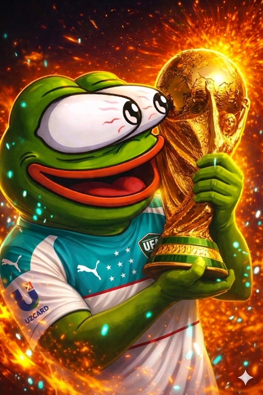 Pepe Uzbekistan sticker